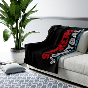 Strikers Neon Sherpa Fleece Blanket