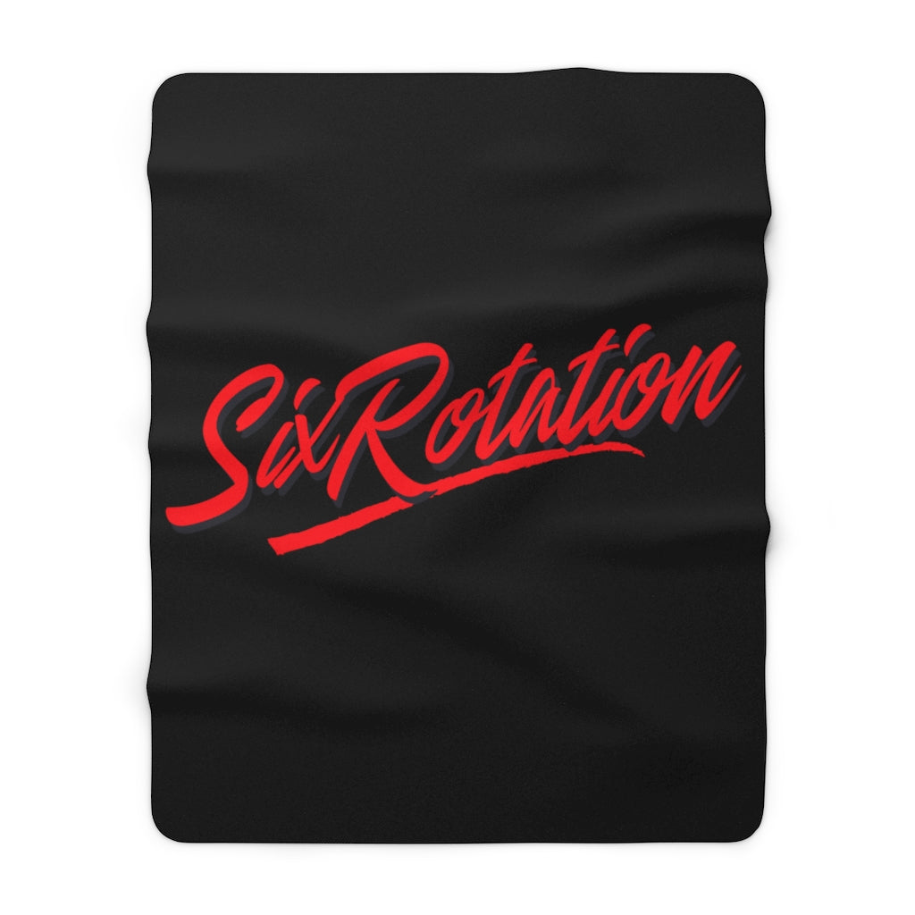 Six Rotation Swift Sherpa Fleece Blanket