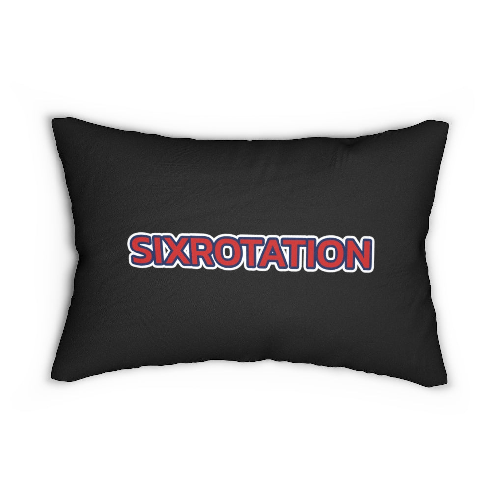 Six Rotation Patriot Spun Polyester Lumbar Pillow