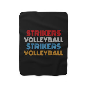 Strikers Neon Sherpa Fleece Blanket