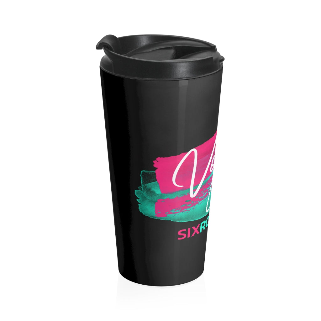 Six Rotation Volley Life Gwen Stainless Steel Travel Mug