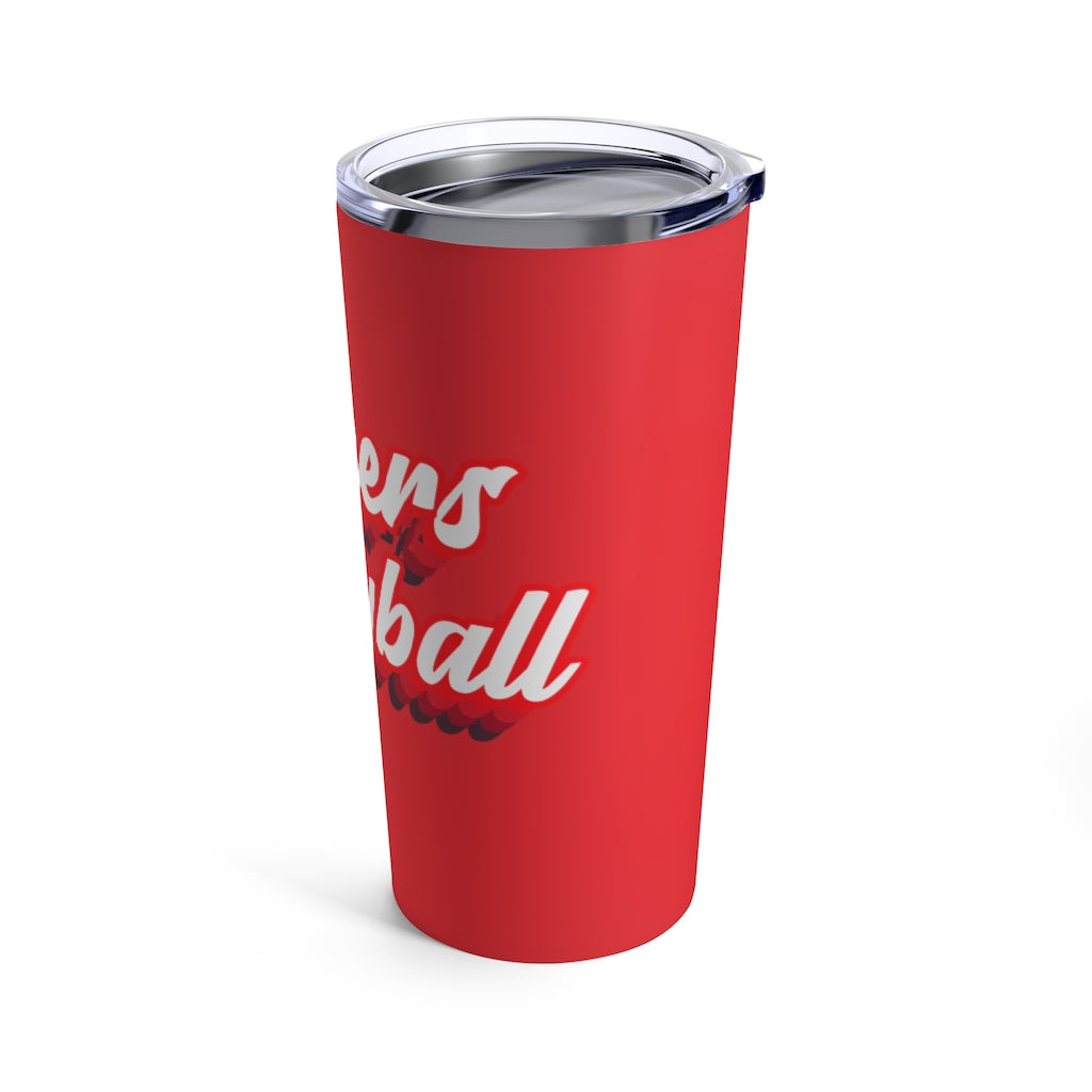 Strikers Retro Red Tumbler 20oz