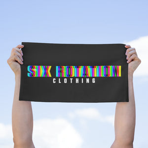 Six Rotation Glyph Rally Towel