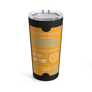 Strikers Golden Ticket Tumbler 20oz