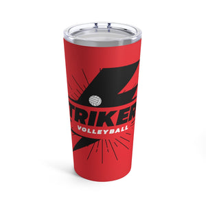 Strikers Bolt Black Tumbler 20oz