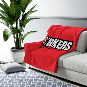 Strikers Block Sherpa Fleece Blanket