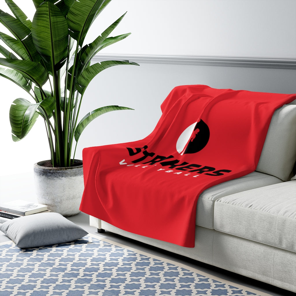 Strikers Outline Sherpa Fleece Blanket