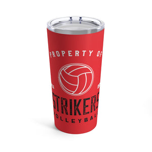 Strikers Property Red Tumbler 20oz