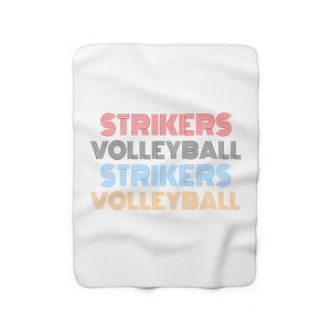 Strikers Neon Sherpa Fleece Blanket