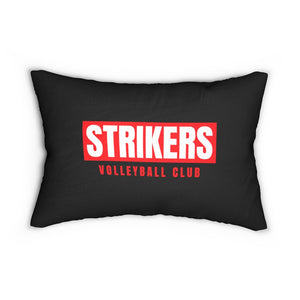 Strikers Property Black Spun Polyester Lumbar Pillow