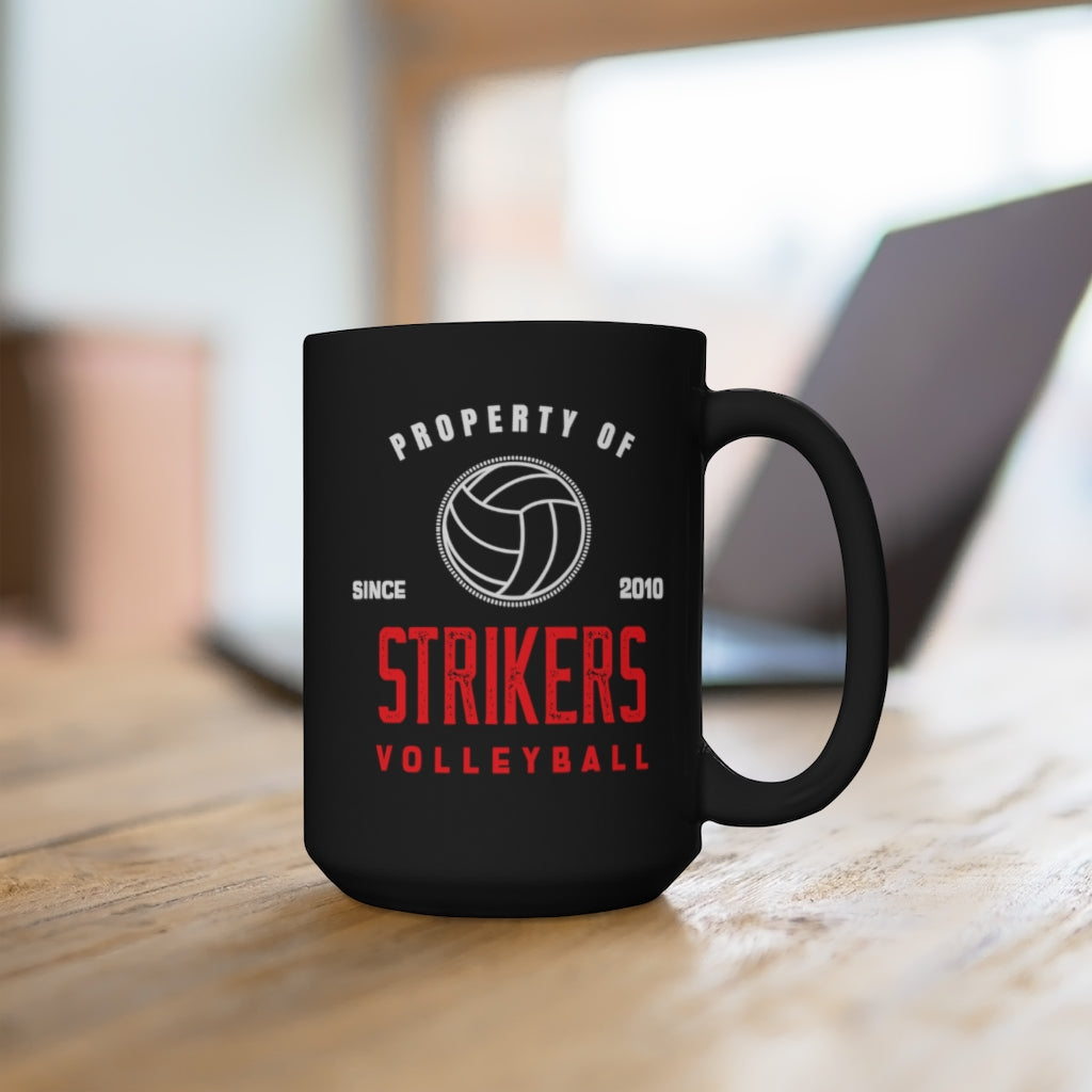 Strikers Property Black Mug 15oz