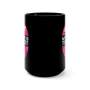 Six Rotation Sweet Game Black Mug 15oz