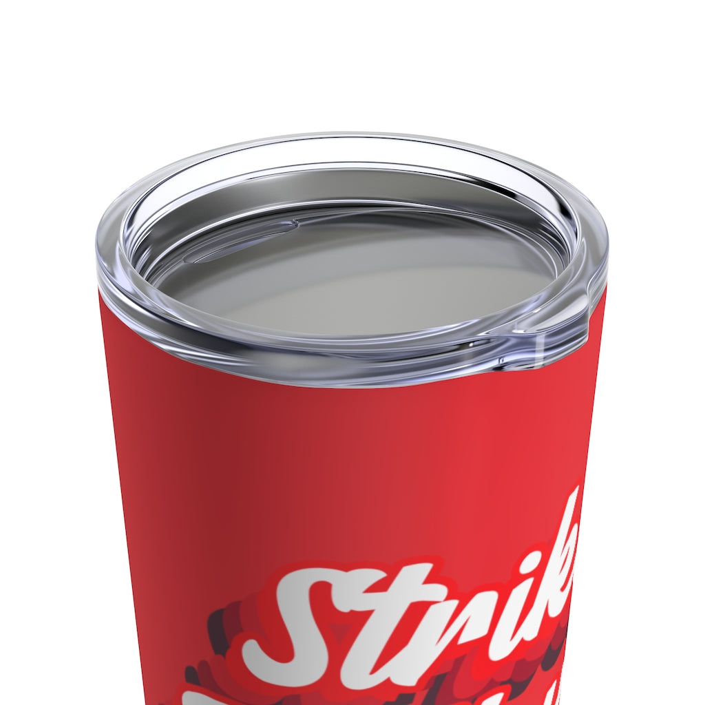 Strikers Retro Red Tumbler 20oz