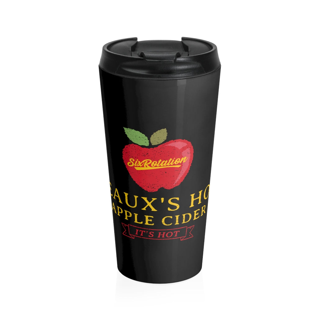 Six Rotation Apple Cider Stainless Steel Travel Mug