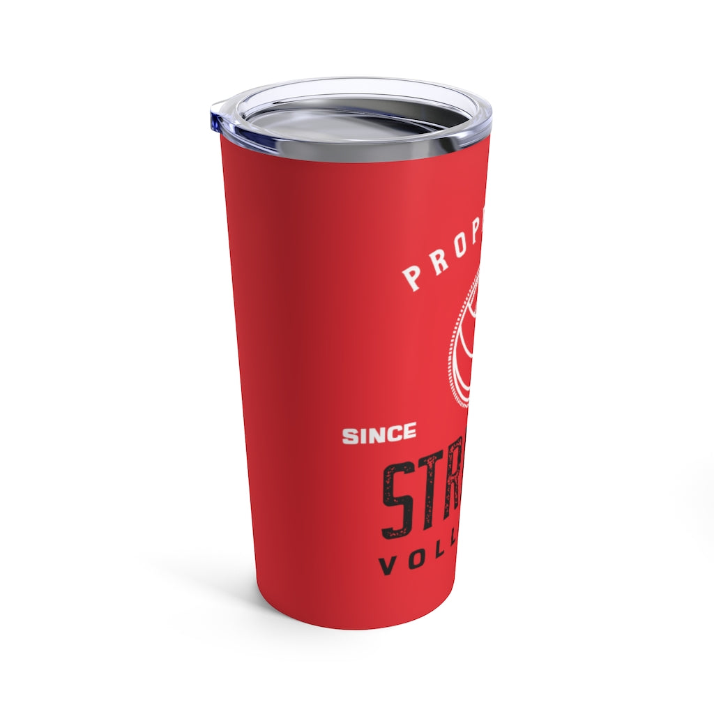 Strikers Property Red Tumbler 20oz