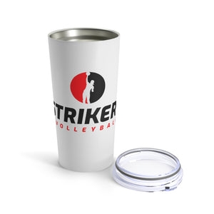 Strikers Silhouette White Tumbler 20oz