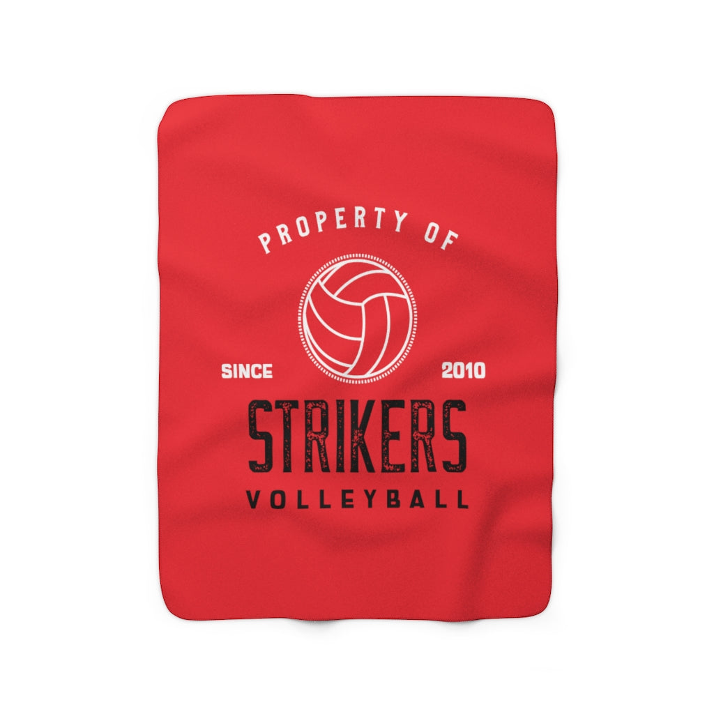 Strikers Property Sherpa Fleece Blanket