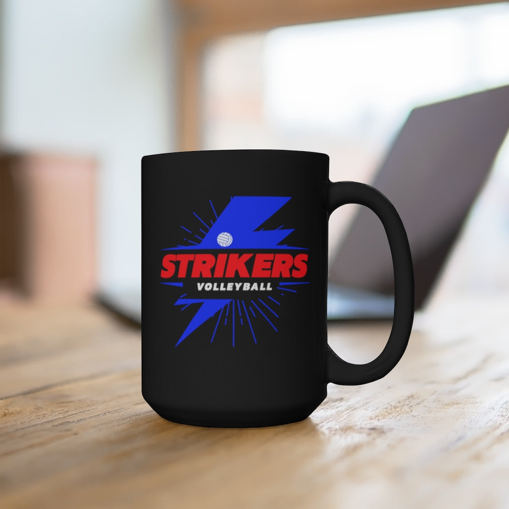 Strikers Bolt Black Mug 15oz