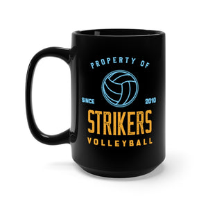 Strikers Classic Property Black Mug 15oz