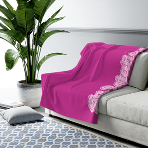 Six Rotation Candy Sherpa Fleece Blanket