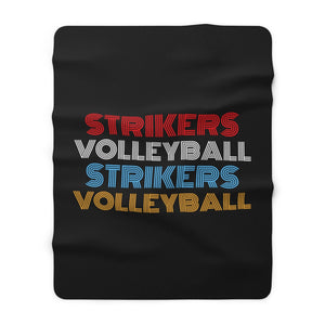 Strikers Neon Sherpa Fleece Blanket