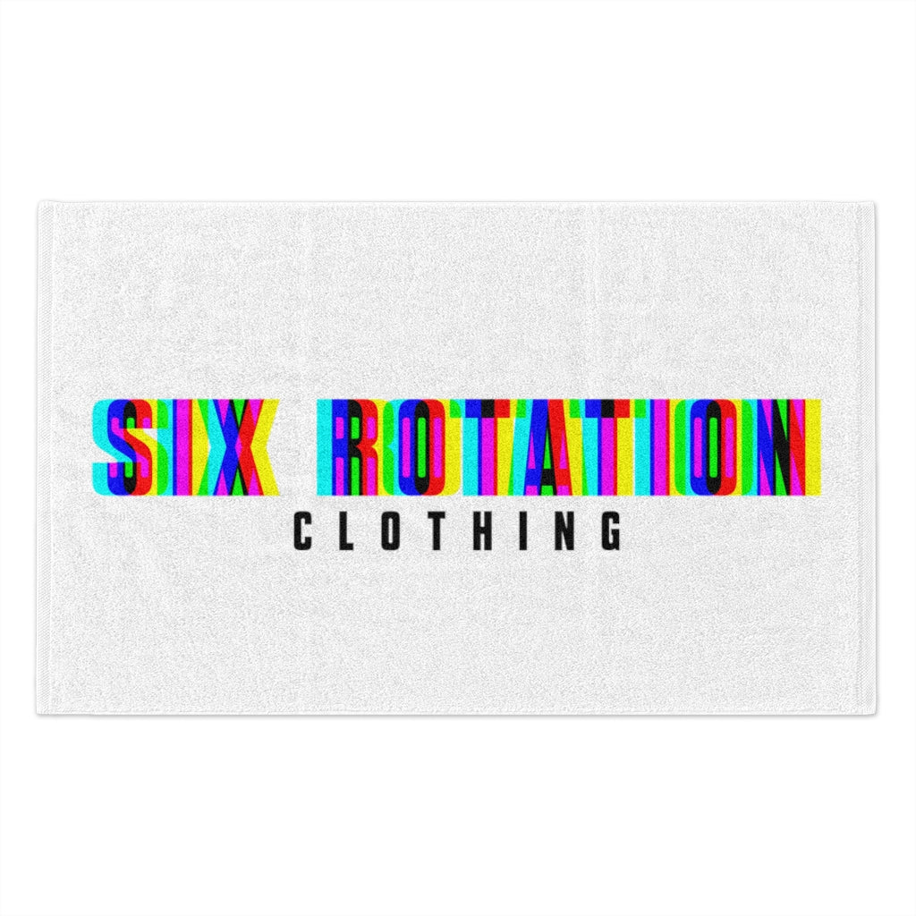 Six Rotation Glyph Rally Towel