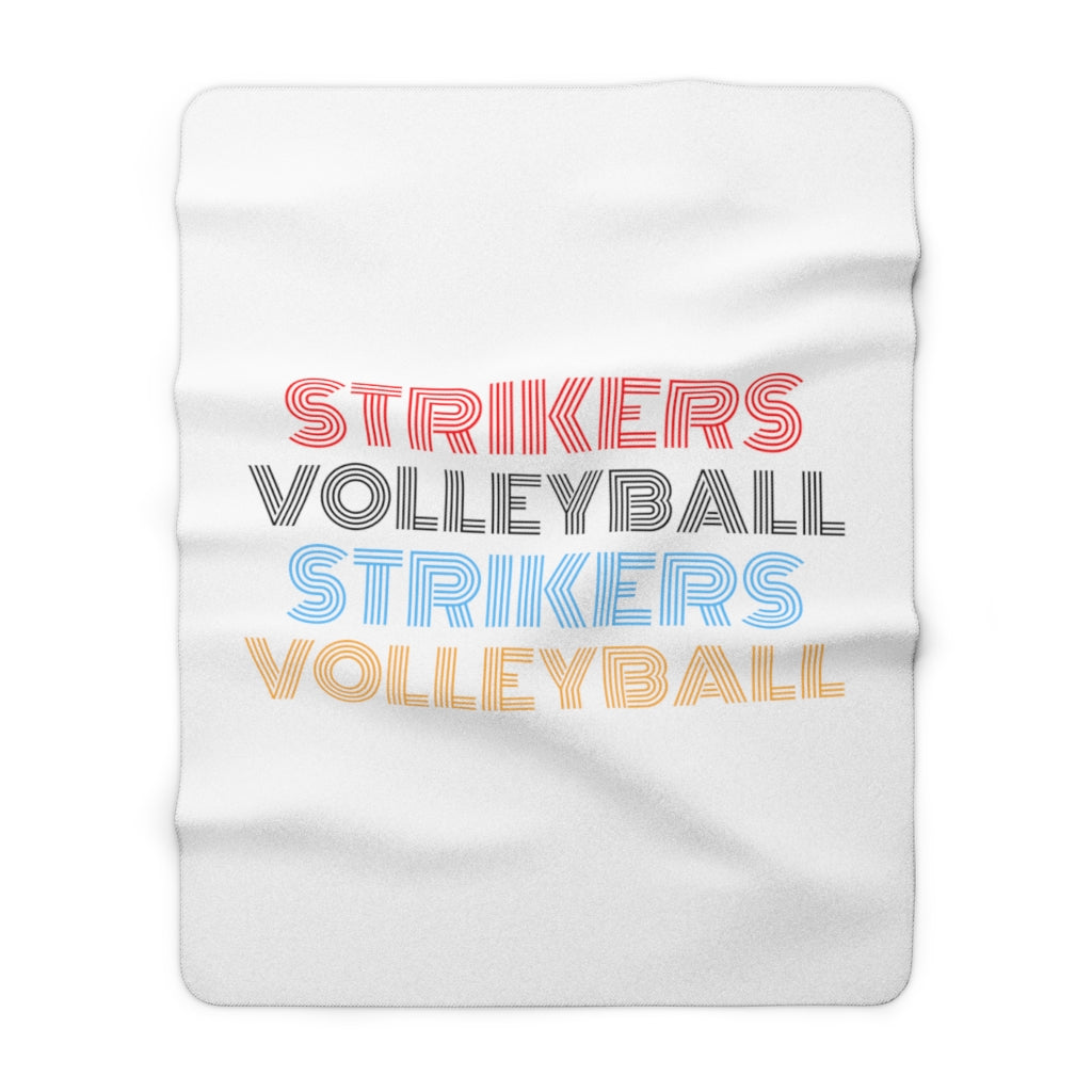 Strikers Neon Sherpa Fleece Blanket