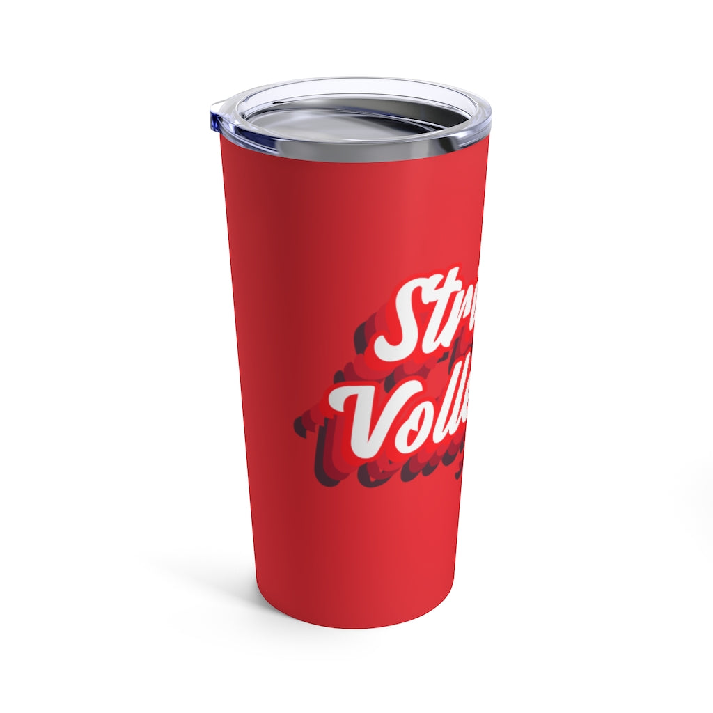 Strikers Retro Red Tumbler 20oz