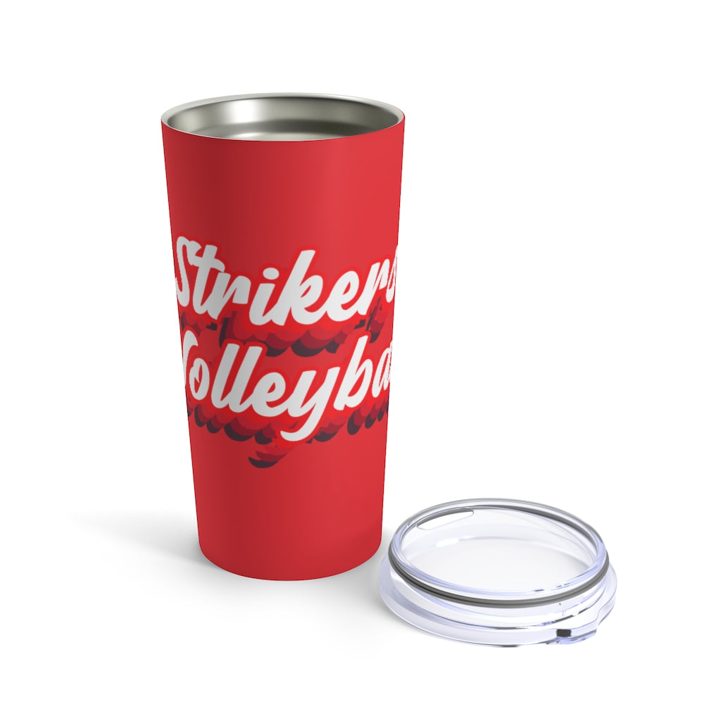 Strikers Retro Red Tumbler 20oz