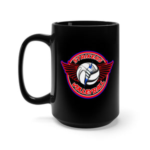 Strikers Logo Black Mug 15oz