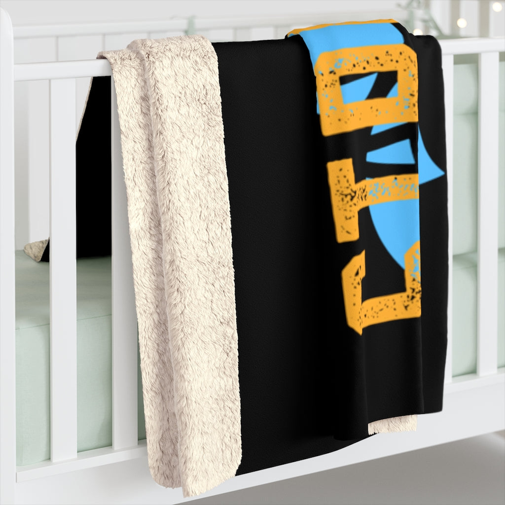 Strikers Island Sherpa Fleece Blanket