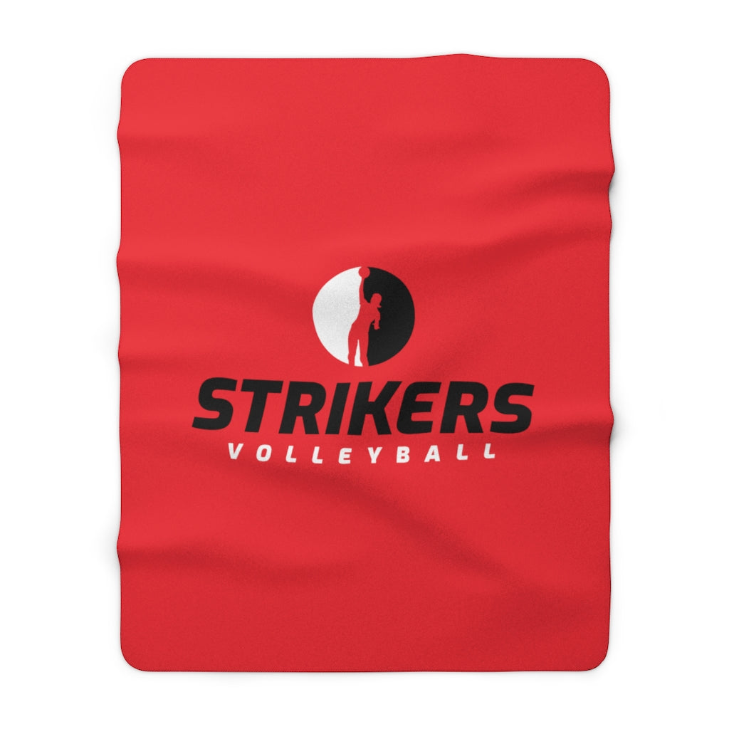 Strikers Outline Sherpa Fleece Blanket