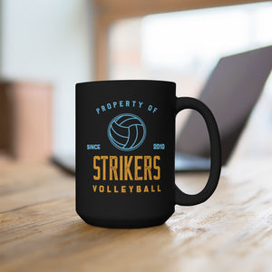 Strikers Classic Property Black Mug 15oz