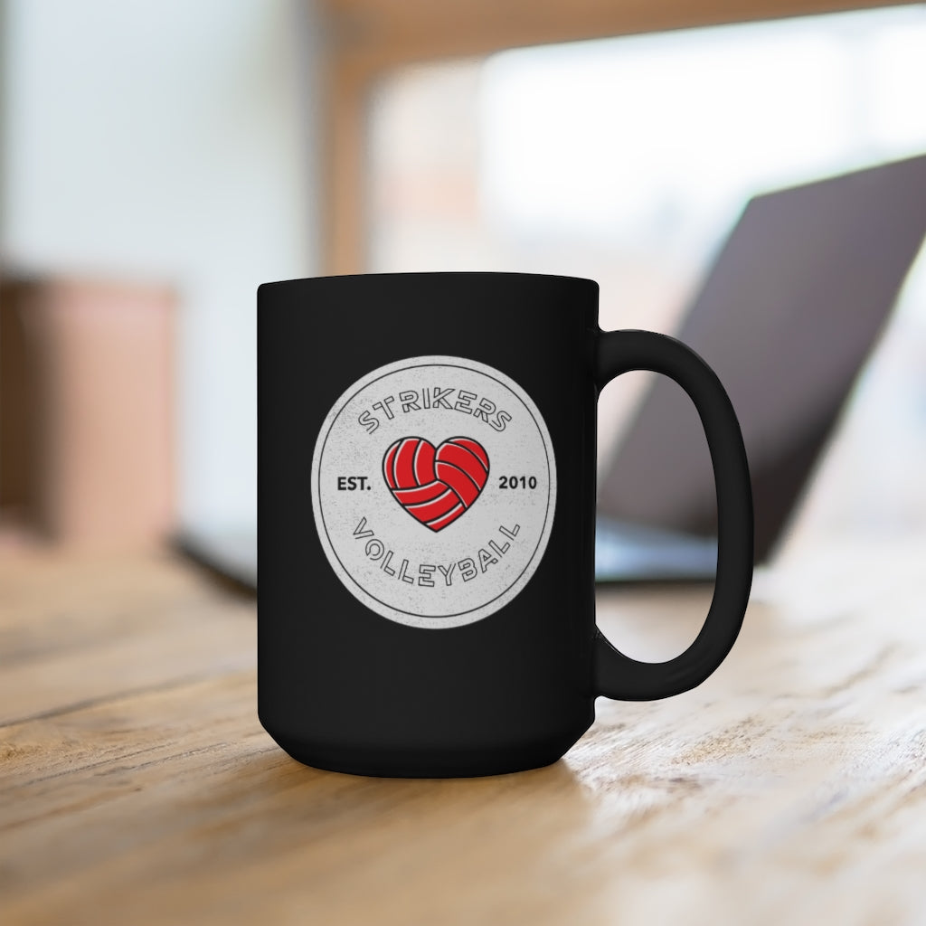 Strikers All Heart Black Mug 15oz