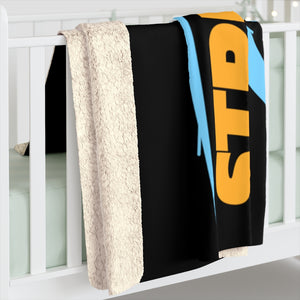 Strikers Bolt Sherpa Fleece Blanket