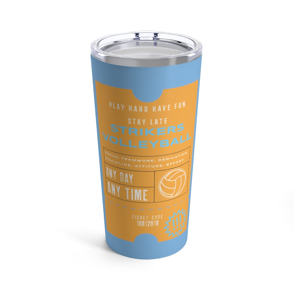 Strikers Golden Ticket Tumbler 20oz