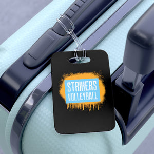 Strikers Stencil Classic Black Bag Tag