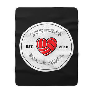 Strikers Heart Sherpa Fleece Blanket