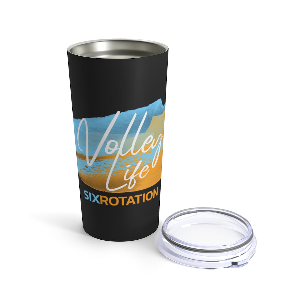 Six Rotation Volley Life Classic Tumbler 20oz