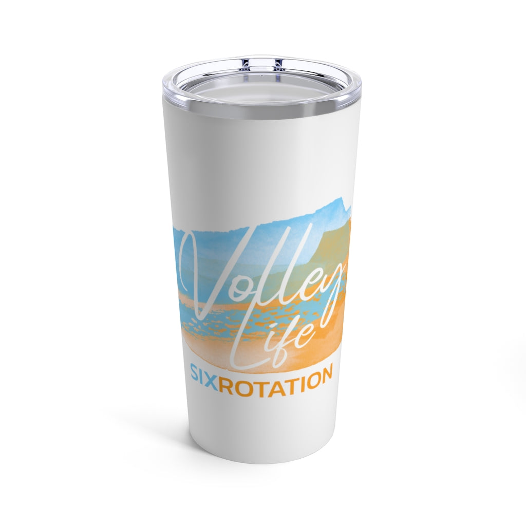 Six Rotation Volley Life Classic Light Tumbler 20oz