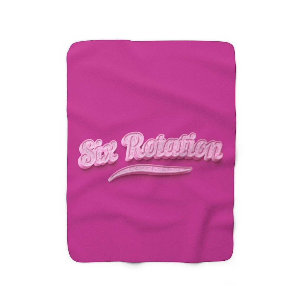 Six Rotation Candy Sherpa Fleece Blanket