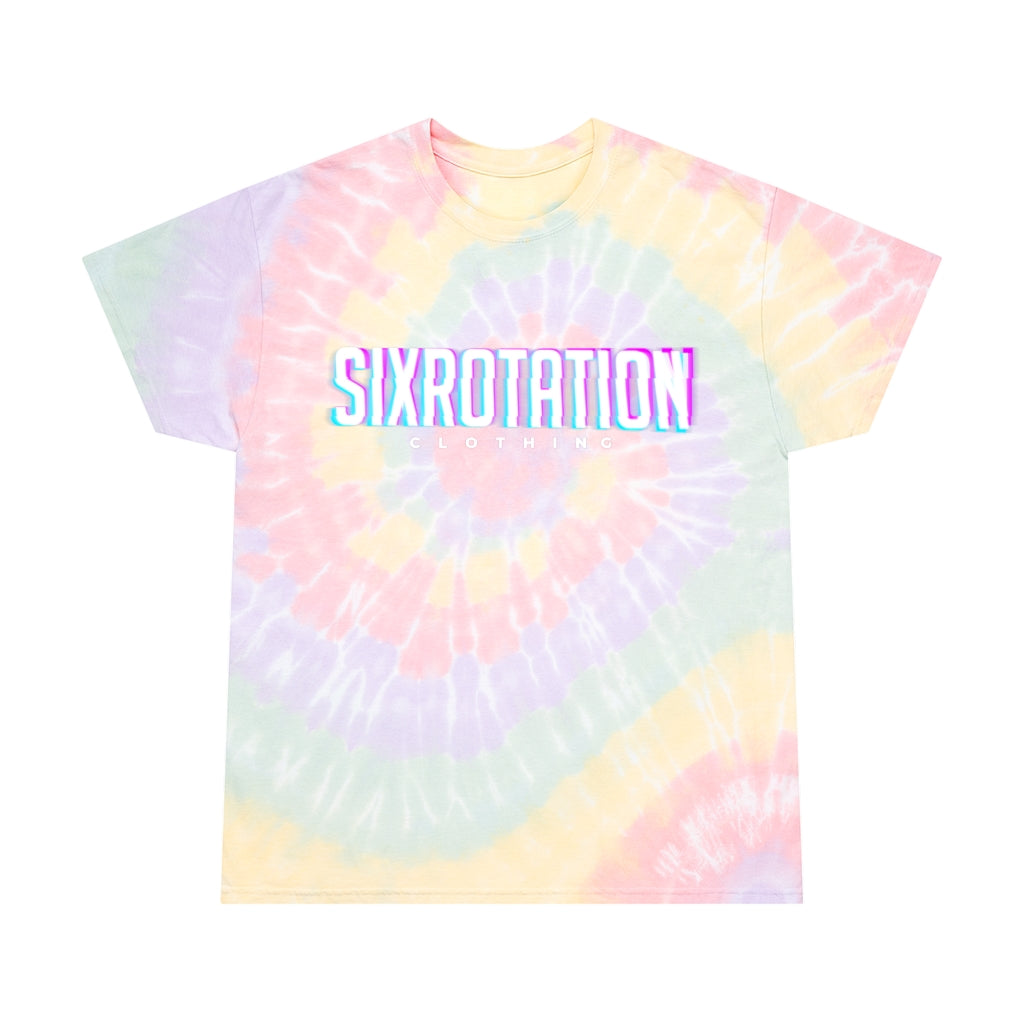 Six Rotation Spiral Tie-Dye T-Shirt