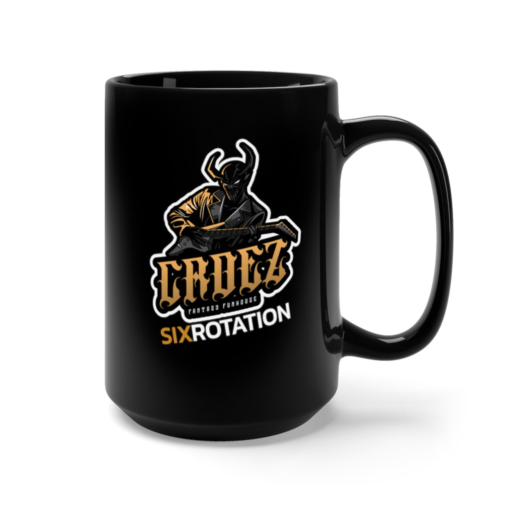 Six Rotation Croez Black Mug 15oz