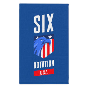 Six Rotation Eagle Rally Towel