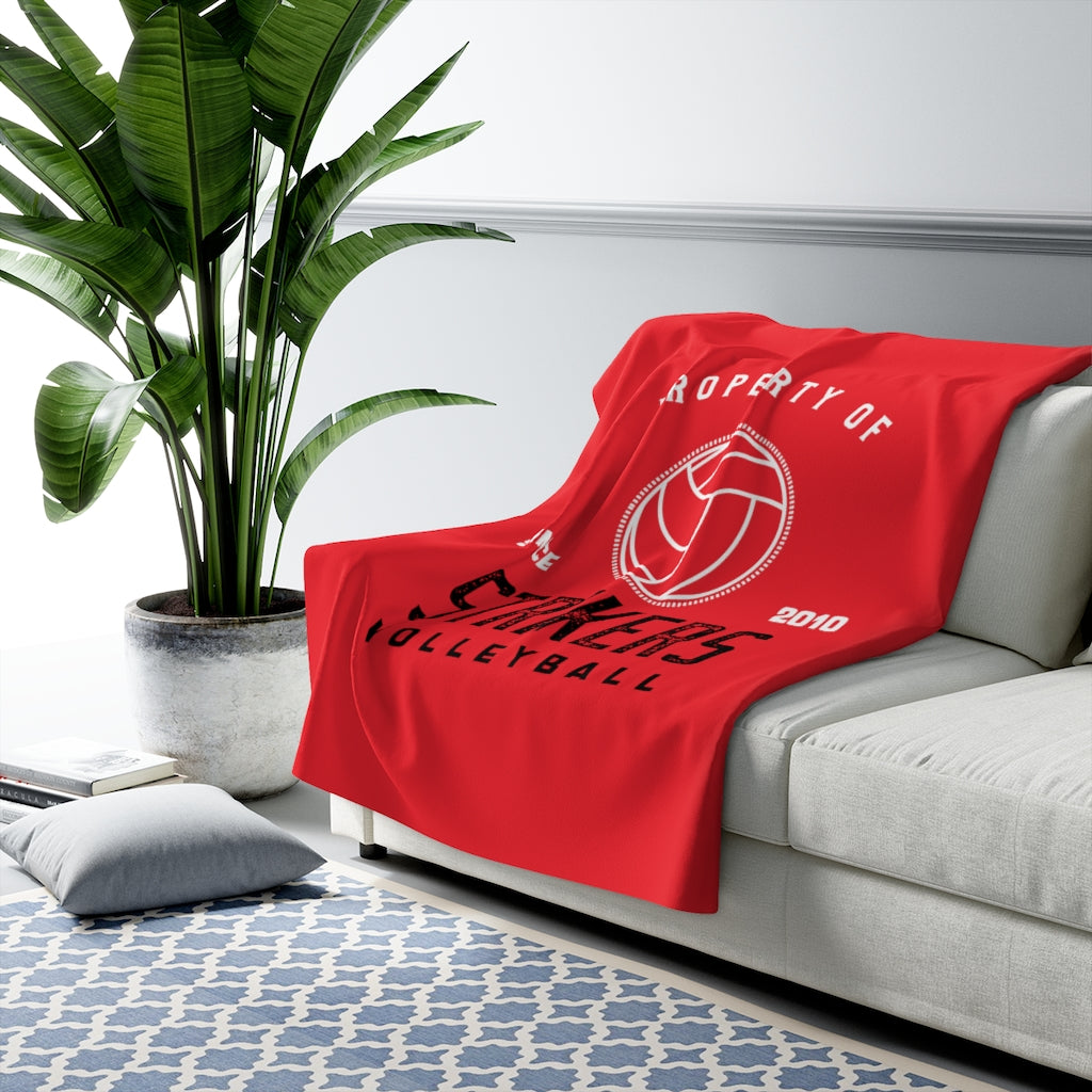 Strikers Property Sherpa Fleece Blanket