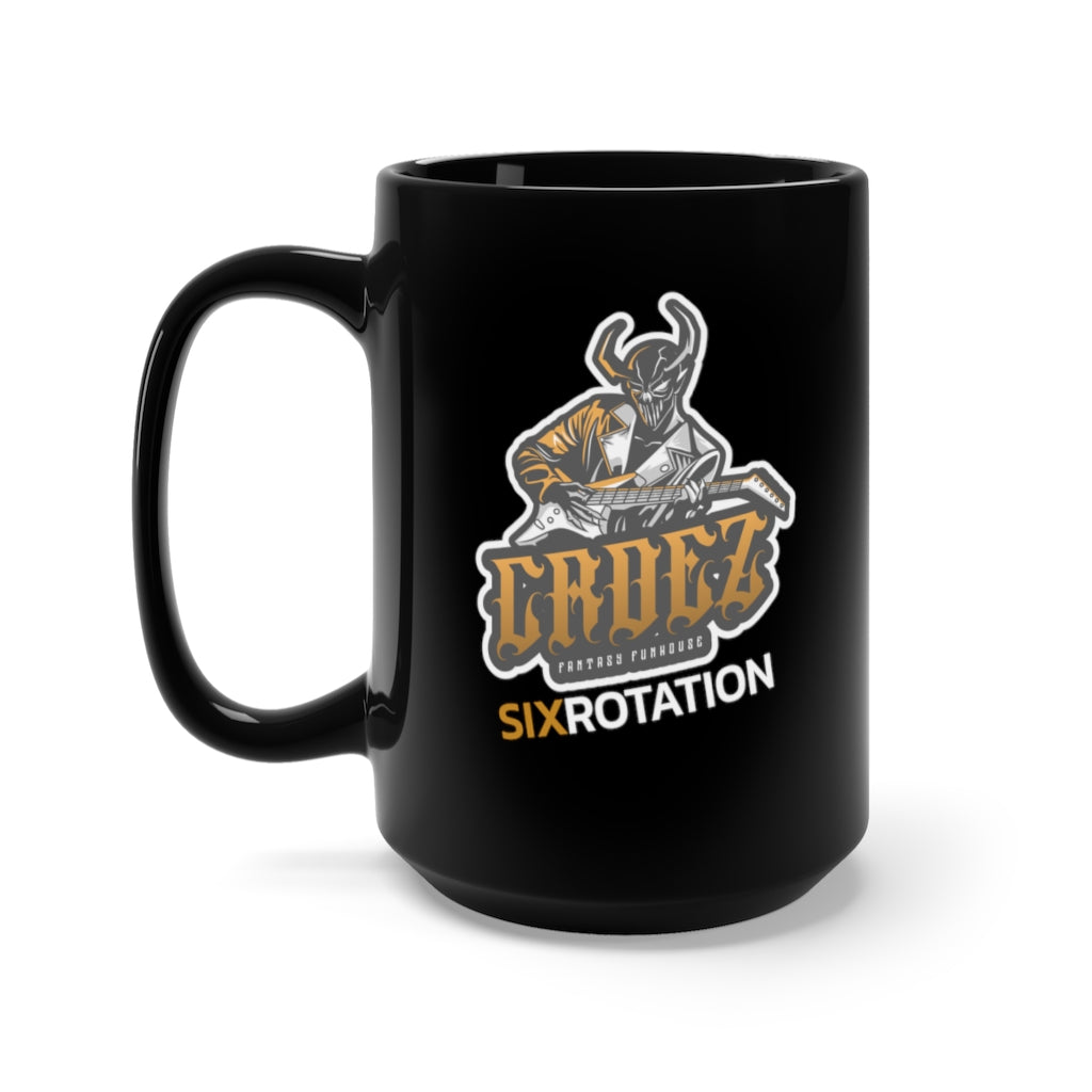 Six Rotation Croez Black Mug 15oz