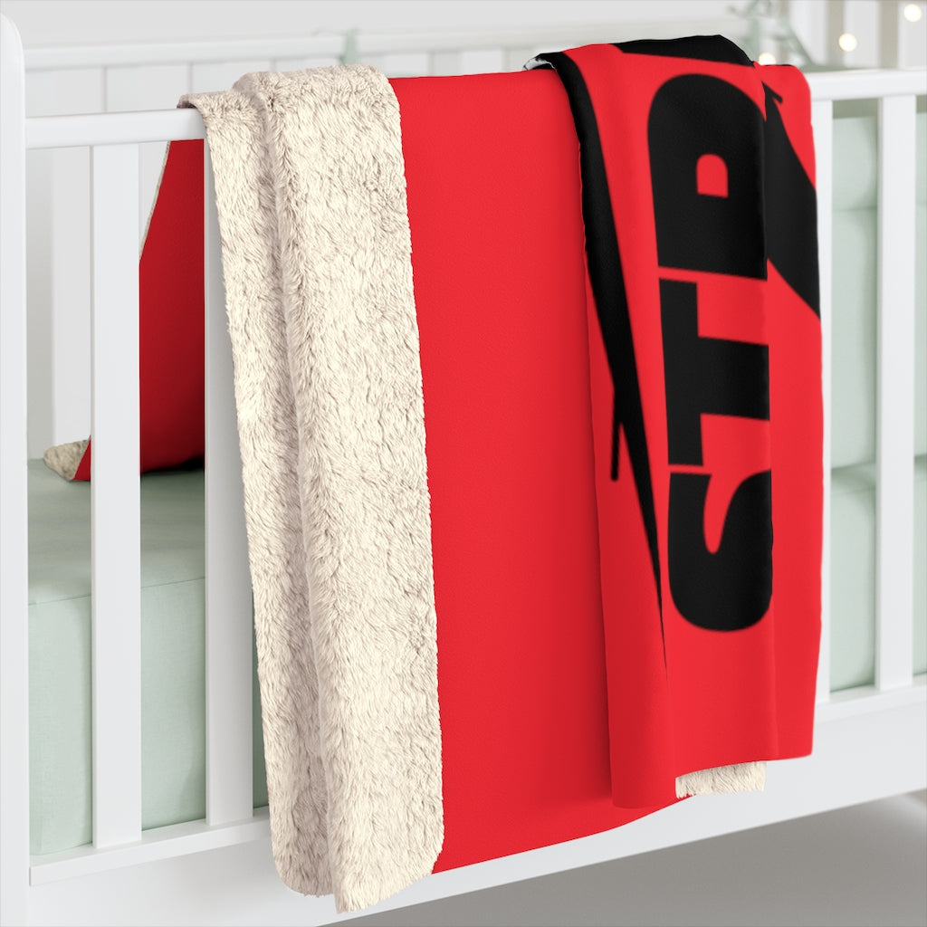 Strikers Bolt Sherpa Fleece Blanket