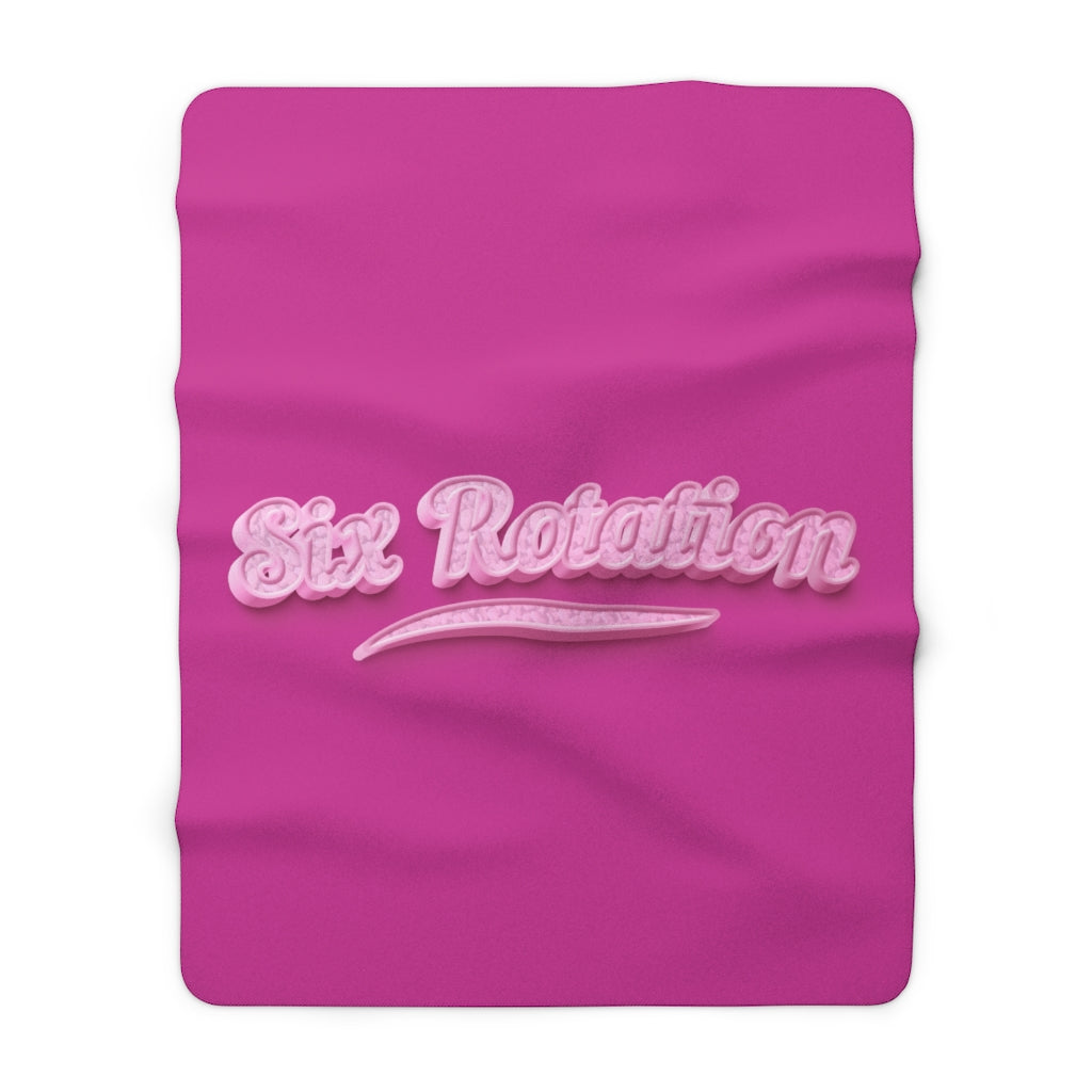 Six Rotation Candy Sherpa Fleece Blanket