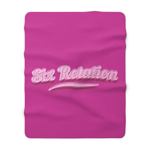 Six Rotation Candy Sherpa Fleece Blanket