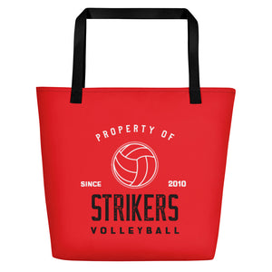 Strikers Property Red Beach Bag